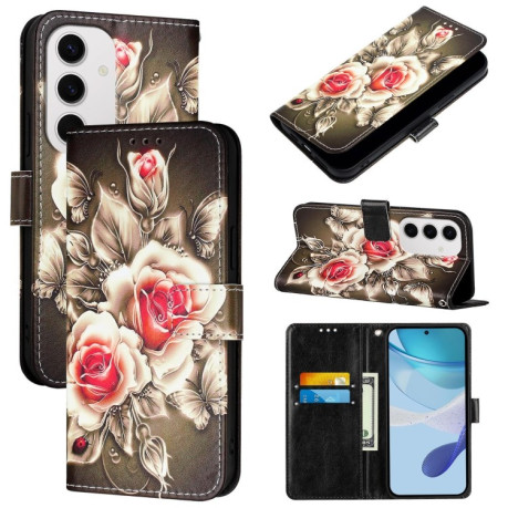 Чохол-книжка Pattern Plain Weave для Samsung Galaxy S24 FE 5G