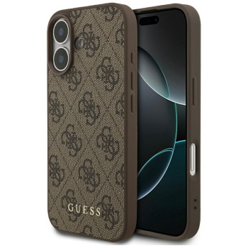 Оригінальний чохол Guess 4G Classic на iPhone 17 - Brown