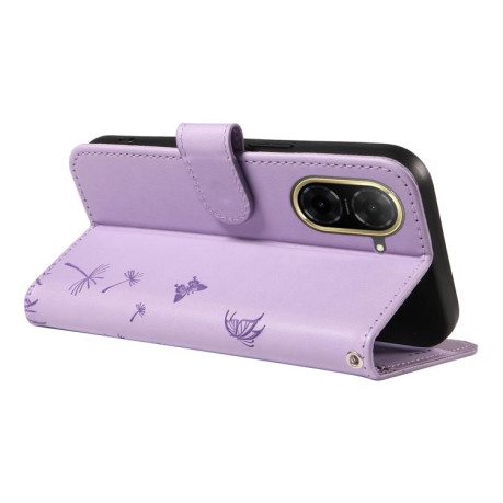 Чохол-книжка Dandelion Embossed Pattern Flip Leather для Redmi A5 4G 173.3mm Global - фіолетовий
