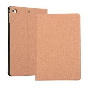 Чехол- книжка Cloth Texture на iPad Mini 5 2019 / Mini 4- золотой