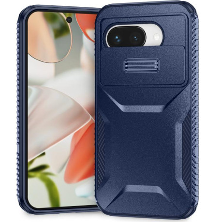 Протиударний чохол Sliding Camshield для Google Pixel 9a - синій