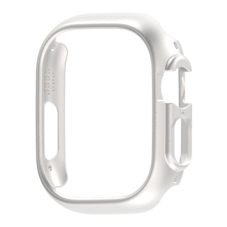 Протиударна накладка Hollow Electroplating для Apple Watch Ultra 49mm - срібляста