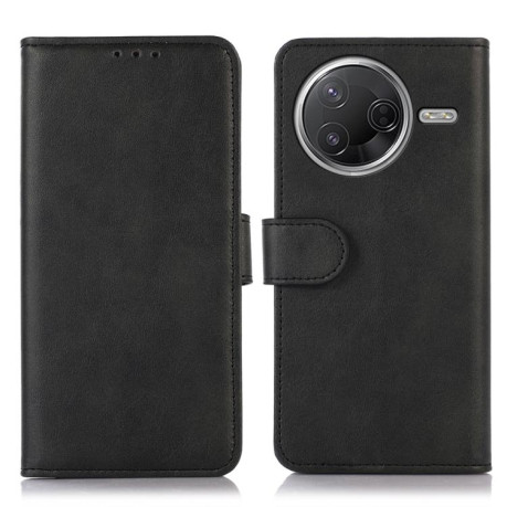Чохол-книжка Cow Texture для Xiaomi Poco F7 Pro / F7 Ultra Global - чорний