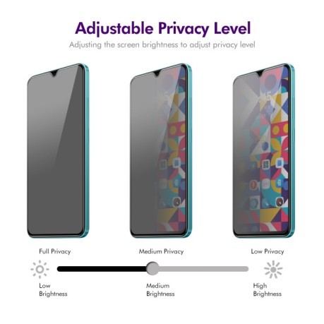 Захисне скло ENKAY 28 Degree Privacy Screen  для Samsung Galaxy A26 5G - чорне