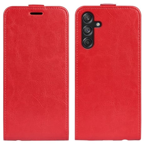 Фліп-чохол R64 Texture Single на Samsung Galaxy M55 5G - червоний