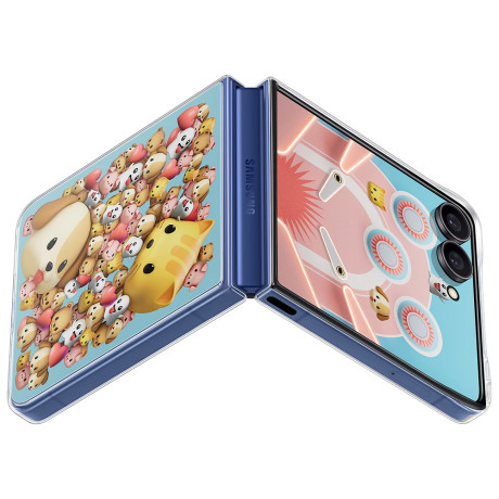 Оригинальный чехол Samsung Flipsuit Case на Samsung Galaxy Flip 7 - Transparent