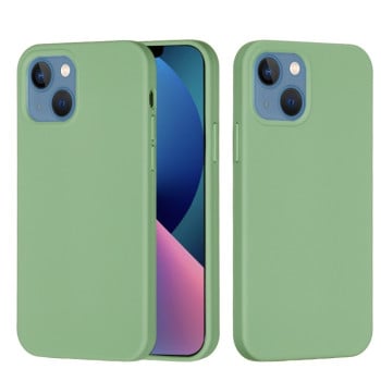 Силіконовий чохол Solid Color для iPhone 14 Plus - темно-зелений