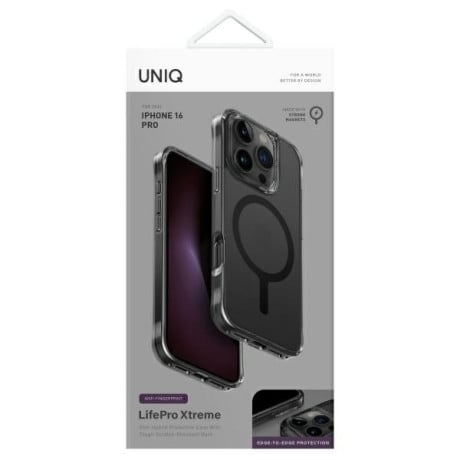 Оригінальний чохол UNIQ LifePro Xtreme на iPhone 16 Pro - Gray