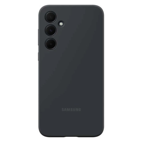Оригінальний чохол Samsung Silicone Case для Samsung Galaxy A35 5G - black (EF-PA356TBEGWW)