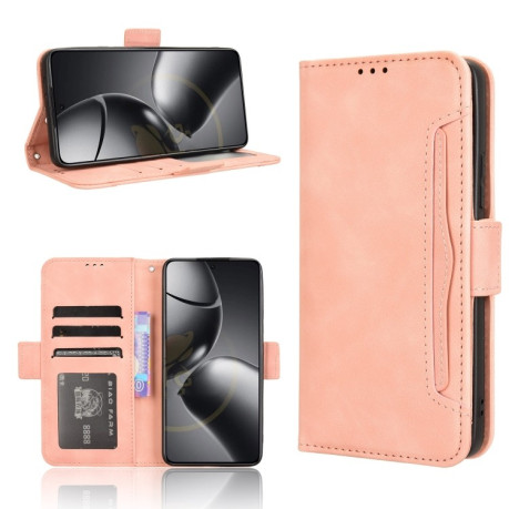 Чехол-книжка Skin Feel Calf на Xiaomi 14T - розовый