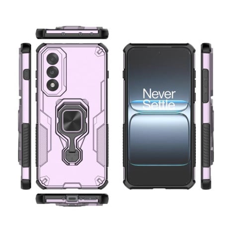 Протиударний чохол Metal Kickstand TPU Hybrid PC на OnePlus Ace 5 Ultra / Nord 5 - фіолетовий
