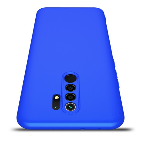 Противоударный чехол GKK Three Stage Splicing на Xiaomi Redmi 9 - синий