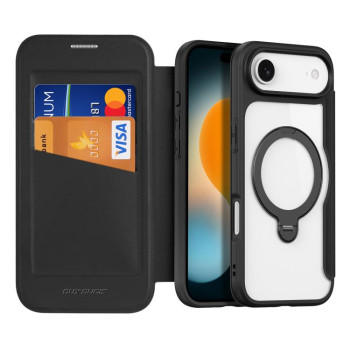 Чехол-книжка DUX DUCIS Skin X Pro Series Magsafe на iPhone Air - черный