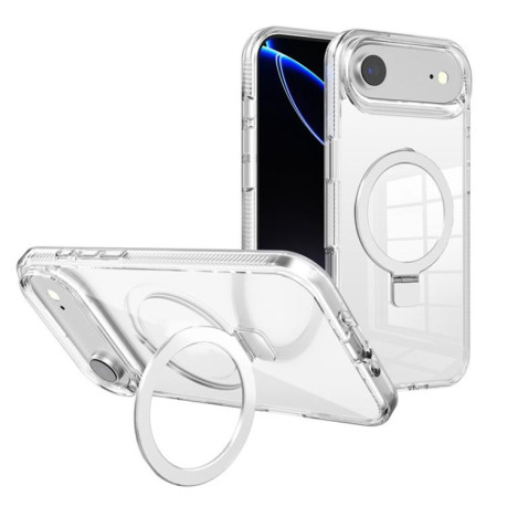 Противоударный чехол Kalebol MagSafe Holder Simple Clear для iPhone Air - прозрачный