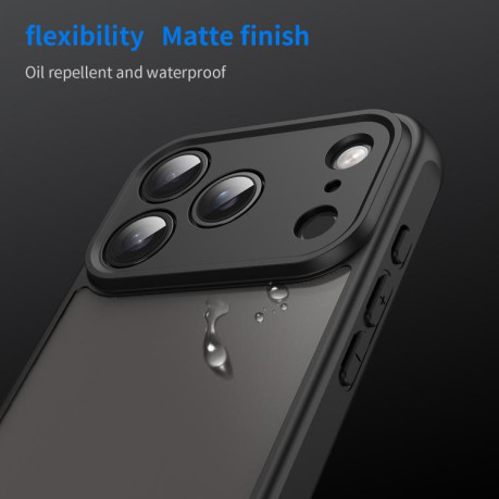 Чехол Fan Dun Series TPU Hybrid PC на iPhone 17 Pro - черный