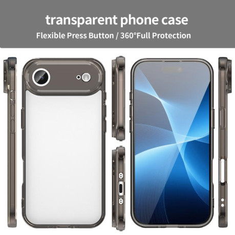 Чехол PC Hybrid TPU Airbag Shockproof для iPhone Air - черный