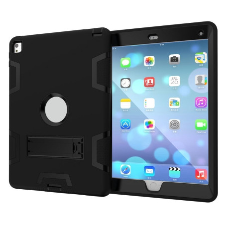 Противоударный Чехол с подставкой Robot Detachable черный для iPad Air 2