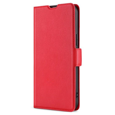 Чохол-книжка Voltage Side Buckle на Infinix Note Edge 5G — червоний