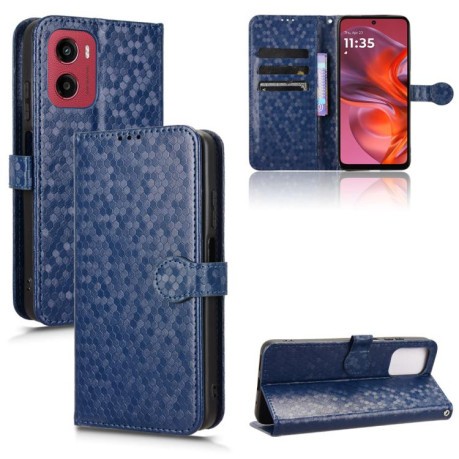 Чохол-книжка Honeycomb Dot для Motorola Moto G05/E15 - синій