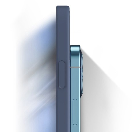 Протиударний чохол Imitation Liquid Silicone для Xiaomi Redmi Note 12 China- синій