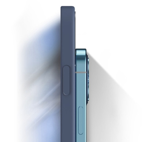 Противоударный чехол Imitation Liquid Silicone для Xiaomi Redmi Note 12 China- серый