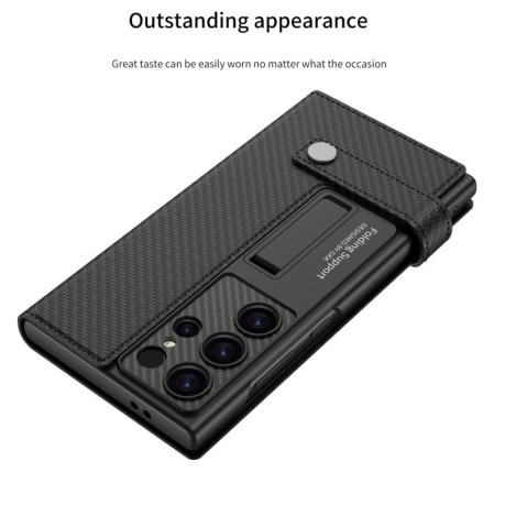 Чохол-книжка GKK Flip Wallet Leather  для Samsung Galaxy S25+ 5G - сірий