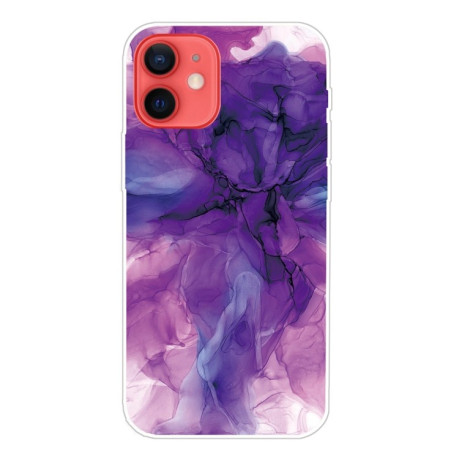 Протиударний чохол Marble Pattern для iPhone 14/13 - Abstract Purple