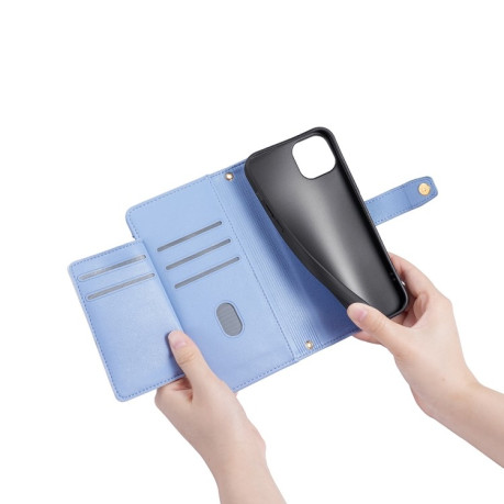Чохол-книжка Cross-body для OPPO Find X6 Pro 5G - синій