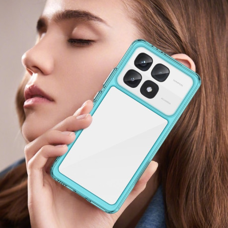 Протиударний чохол Colorful Acrylic Series для Xiaomi 14T Pro - синій