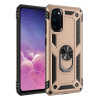 Противоударный чехол HMC 360 Degree Rotating Holder на Samsung Galaxy S20-золотой