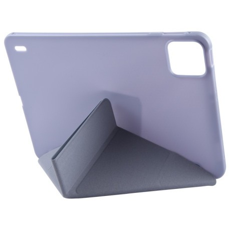 Чехол-книжка Demation Silicone Leather для Xiaomi Pad 7 / 7 Pro - Lavender