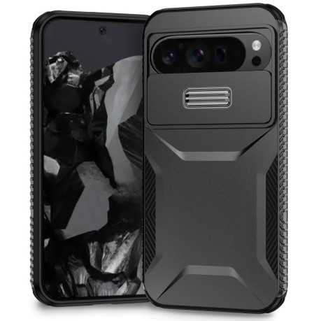 Противоударный чехол Sliding Camshield для Google Pixel 9 Pro XL - черный