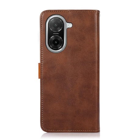 Чехол-книжка KHAZNEH Cowhide Texture на Xiaomi Redmi A5 4G 173.3mm - коричневый