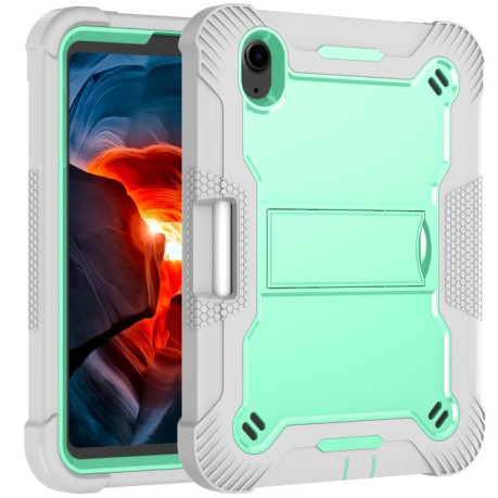 Противоударный чехол Silicone with Holder для iPad mini 6 - зеленый