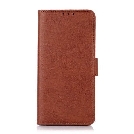 Чехол-книжка Cow Texture Leather для OnePlus 11 5G - коричневый