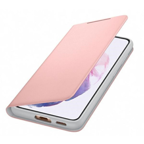 Оригінальний чохол-книжка Samsung LED View Cover Samsung Galaxy S21 Plus pink