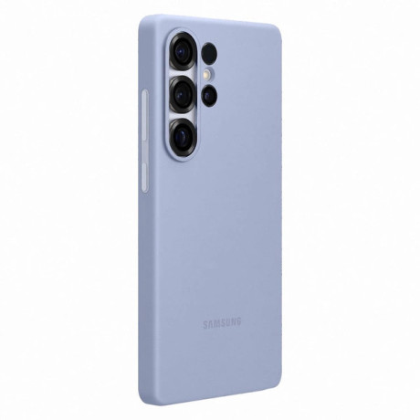 Оригинальный чехол Samsung Silicone Case для Samsung Galaxy S25 Ultra - light blue(EF-PS938CLEGWW)