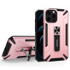 Противоударный чехол War-god Armor для iPhone 13 Pro Max - розовое золото