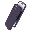 Силиконовый чехол hoco Pure Series Magnetic Liquid Silicone для iPhone 15 Pro - фиолетовый