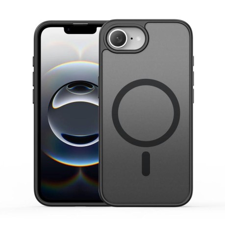 Чохол-книжка DUX DUCIS Yind Series MagSafe TPU Hybrid PC для iPhone 16e - чорний