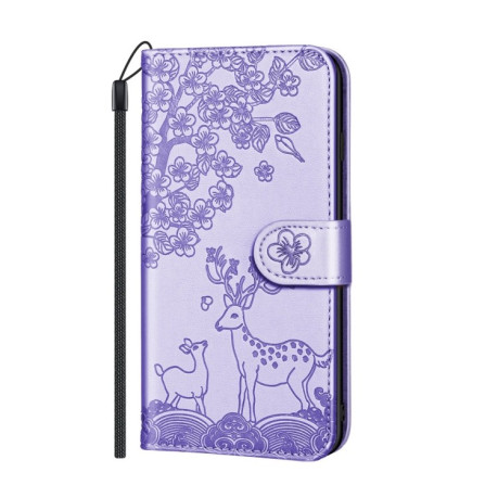 Чехол-книжка Sika Deer для iPhone 13 Pro - фиолетовый