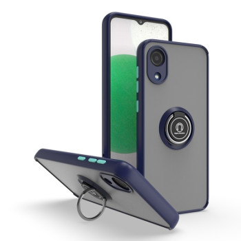 Противоударный чехол Q Shadow 1 Series для  Samsung Galaxy A03 Core - синий