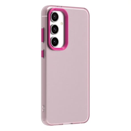 Противоударный чехол Candy Series для Samsung Galaxy S24 FE 5G - красный