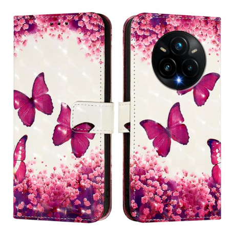 Чохол-книжка 3D Painting для Realme 14 Pro+ 5G - Butterfly