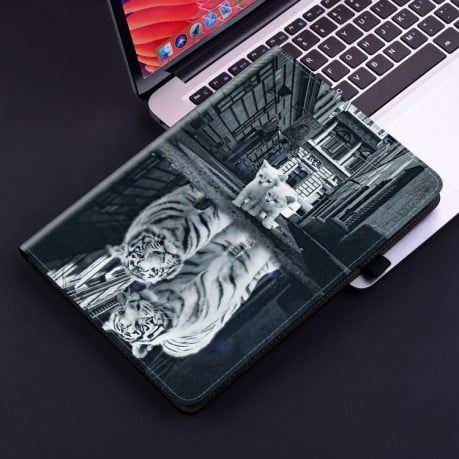 Чехол- книжка Crystal Texture Painted Leather Smart Tablet Case для iPad Pro 11 2024 - разноцветній