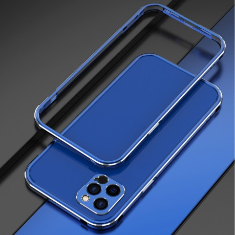 Металевий бампер Aurora Series для iPhone 12 Pro Max - синій