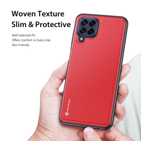 Противоударный чехол DUX DUCIS Fino Series для Samsung Galaxy M33 5G - красный