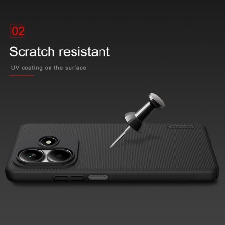 Чохол NILLKIN Frosted PC на Xiaomi Redmi Note 14 5G - синій