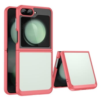 Протиударний чохол Colorful Acrylic Series для Samsung Galaxy Flip 6/Flip 7 FE 5G - червоний