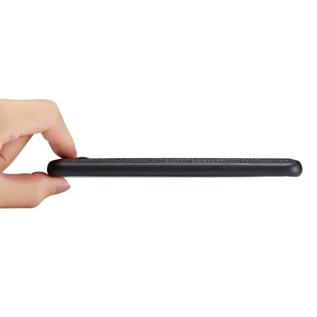 Противоударный чехол Fierre Shann Leather для Xiaomi Mi 11 Pro - Cowhide Black